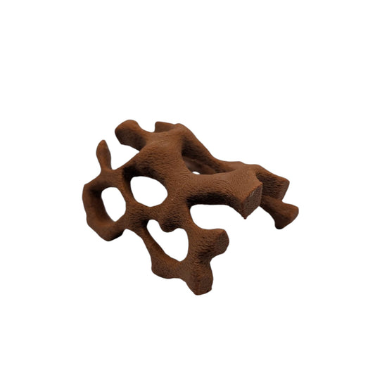 Cholla Style Log – Shrimp & Nano Fish Aquarium Shelter (CHOCOLATE BROWN)